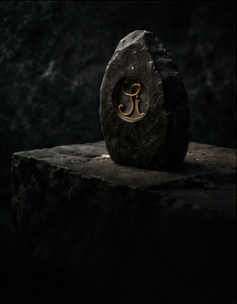 Gedenkstein mit graviertem Monogramm – Memorial